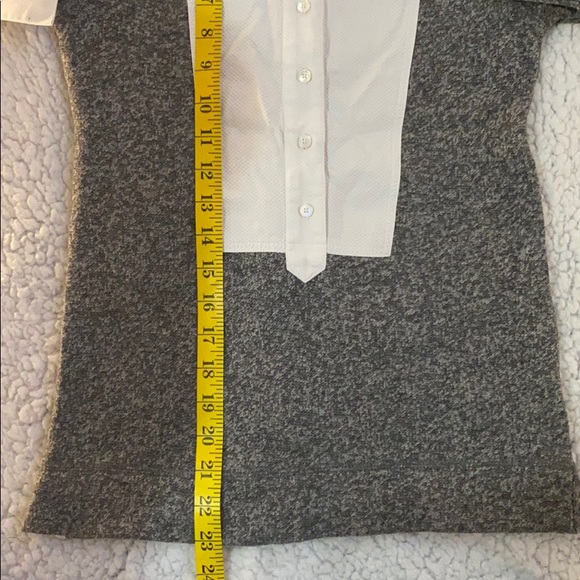 J.Crew Women’s Tuxedo Bib Sweatshirt Style (08197) - Picture 11 of 14